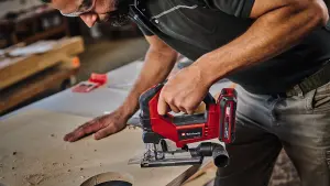 Einhell Cordless Jig Saw 135mm Brushless 18V Professional Jigsaw Power X-Change TP-JS 18/135 Li BL Body Only