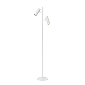 Lucide Clubs Modern Floor Lamp - 2xGU10 - White