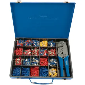 Draper Expert Ratchet Crimping Tool and Terminal Kit 56383