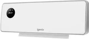 Igenix 2Kw Wall Ptc Fan Heater White | Robert Dyas