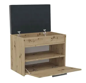 Parma Mini Shoe Cabinet Artisan Oak