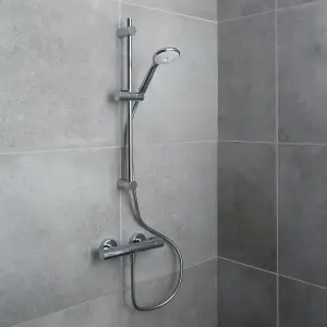 GoodHome Cavally Wall-mounted Thermostatic Mixer Shower