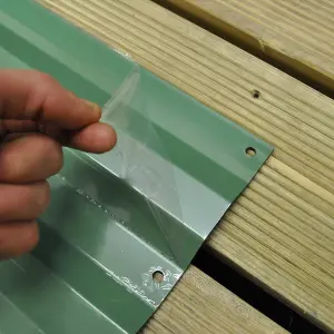 Replacement Side Panel for Green Metal Raised Bed