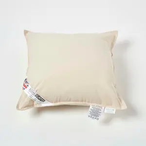 Homescapes Organic Cushion Pad - Premium Cushion Inserts and Fillers for Comfort 40 x 40 cm (16 x 16")