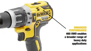 Dewalt DCD796D2 18v XR Brushless Compact Combi Hammer Drill - 2 x 2.0ah Battery