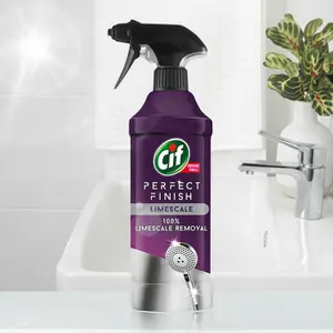 CIF Perfect Finish 100% Limescale Removal Spray 435ml, 6Pk