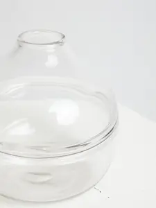 Interiors by Premier Optik Clear Glass Vase