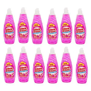 Elbow Grease Washing Up Liquid Pink Blush 600ml - Pack of 12