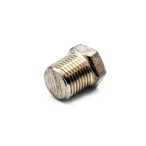 G1/8 BSP Male Hex Plug 316 Stainless Steel