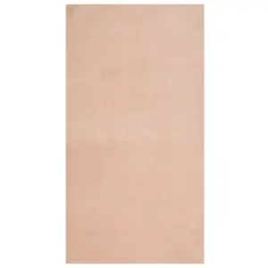 Rug HUARTE Short Pile Soft and Washable Blush 80x150 cm