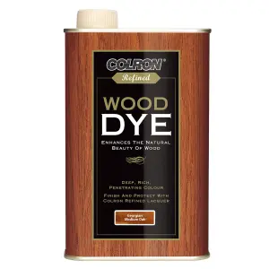 Colron Refined Georgian medium oak Matt Furniture Wood dye, 250ml