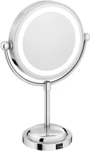 Arezzo LED Illuminated Free Standing Cosmetic Mirror