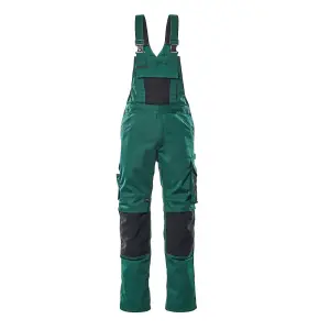 Mascot Unique Augsburg Bib & Brace - Green/Black   (46.5) (Leg Length - Regular)