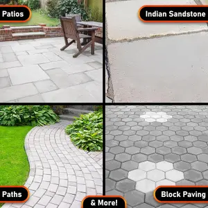 Pro-Kleen Ultimate Indian Sandstone Cleaner Removes Dirt, Grime, Black Spots, Stains & More Restores Colour Child & Pet Safe 15L