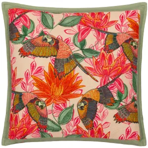 Wylder Iniko Parrots Tropical Feather Rich Cushion