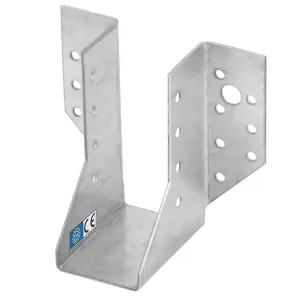 Heavy Duty 2mm Thick Galvanised Face Fix Joist Hanger 51x105mm