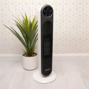 StayWarm 2000w Ceramic Tower Heater with Remote Control