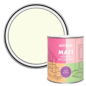 Rust-Oleum Shortbread Matt Interior Wood Paint  750ml