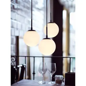 Herrera 1 - Light Globe Pendant Black / 30cm H x 30cm W x 30cm D