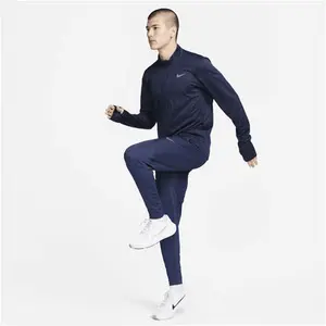 Nike Pacer Men's Dri-FIT 1/2-Zip Running Top - Blue - Polyester