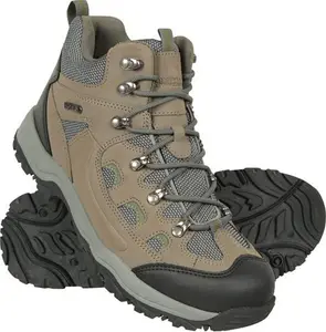 Mens Adventurer Waterproof Hiking Boots | Green | Size 10 | Mountain Warehouse | Waterproof, Durable, Lightweight, EVA Cushioning