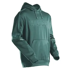 Mascot Customized Fleece Hoodie (Forest Green)  (XX Large)