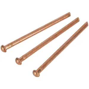 500 Pack of 2.5mm x 50mm Copper Stud Welding Nails for Car Dent Repair