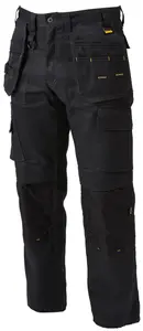 DeWalt Pro Tradesman Black Trousers, W38" L31"