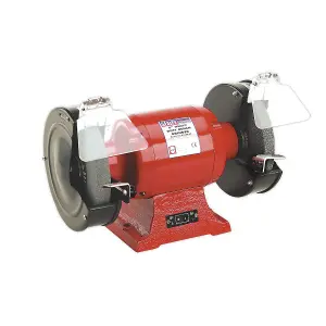 Sealey Bench Grinder 200mm 600W/230V Heavy Duty Eye Shields Included BG200/99