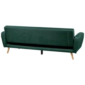 3 Seater Sofa FLORLI Dark Green