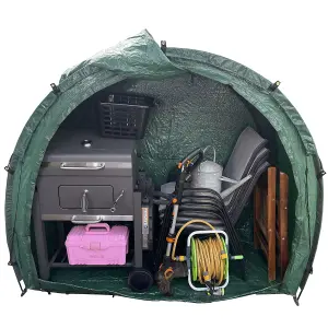 TidyTent PLUS- Garden Storage with Security Bracket