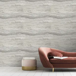 Vasari Onyx Natural Textured Wallpaper