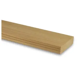 PACK OF 10(Total 10 Units)-47mm x 200mm (8x2")(45mm x 195mm Finish) C16 Kiln Dried Regularised Carcassing Timber-4.2m Length