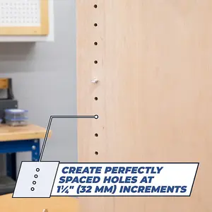 Kreg Shelf Pin Jig 5mm - perfectly spaced shelf pin holes to your projects