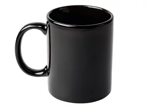 John Deere Black Ceramic Mug 340ml