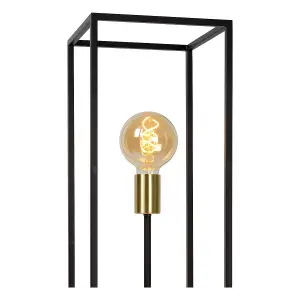 Lucide Ruben Modern Floor Lamp - 3xE27 - Black