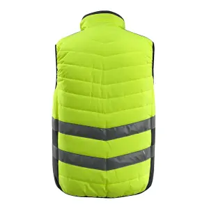 Mascot Safe Supreme Grimsby Thermal Gilet (Hi-Vis Yellow/Black)  (Small)