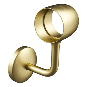 Rothley Satin Brass Stair Hand Rail Kit 1.2M