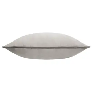 Paoletti Meridian Velvet Feather Rich Cushion