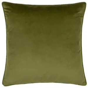 Wylder Tropics Kali Jungle Foliage Velvet Polyester Filled Cushion