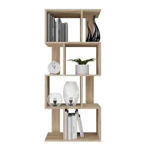 4P Fiesta Freestanding Bookcase Sonoma Oak