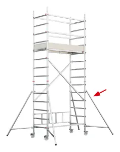 Hymer Concept Folding Scaffold Tower - Module 1 - 0.89m Platform Height (2.89m)