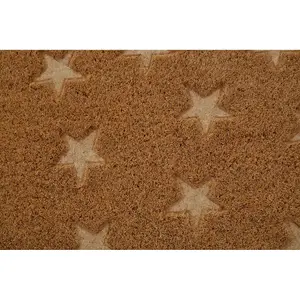 Interiors by Premier Star embossed coir doormat