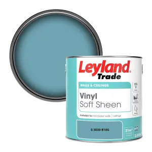 Leyland Trade Vinyl Soft Sheen Walls & Ceilings Emulsion Paint (S 3030-B10G) - 2.5L