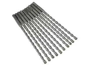 High-Performance 8mm SDS Plus Drill Bits - Bulk Pack of 10