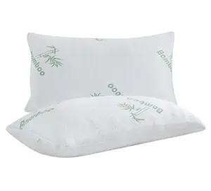 Set of 2 Bamboo Anti Allergy Soft Touch Pillows