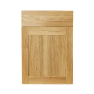 GoodHome Verbena Natural oak effect Matt natural Shaker Door & drawer 500mm