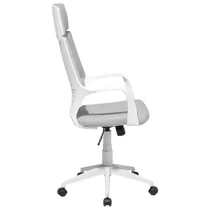 Office Chair Light Grey DELIGHT