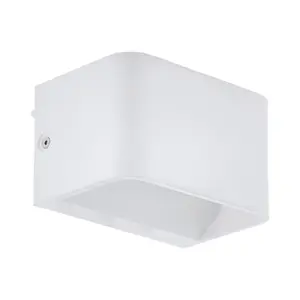 Wall Light Colour White Box Structure Snug Fitting Bulb LED 6W Included