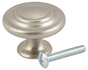 Hausen Knob Handle - SATIN NICKEL